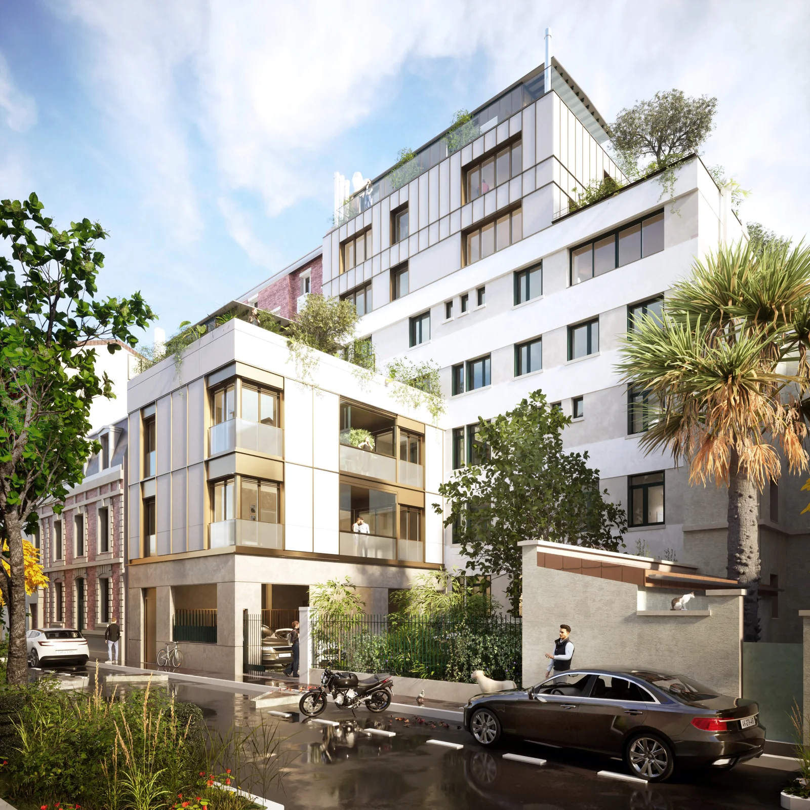 RECONVERSION D'UN IMMEUBLE DE BUREAUX EN 13 LOGEMENTS